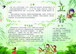 立春小报
