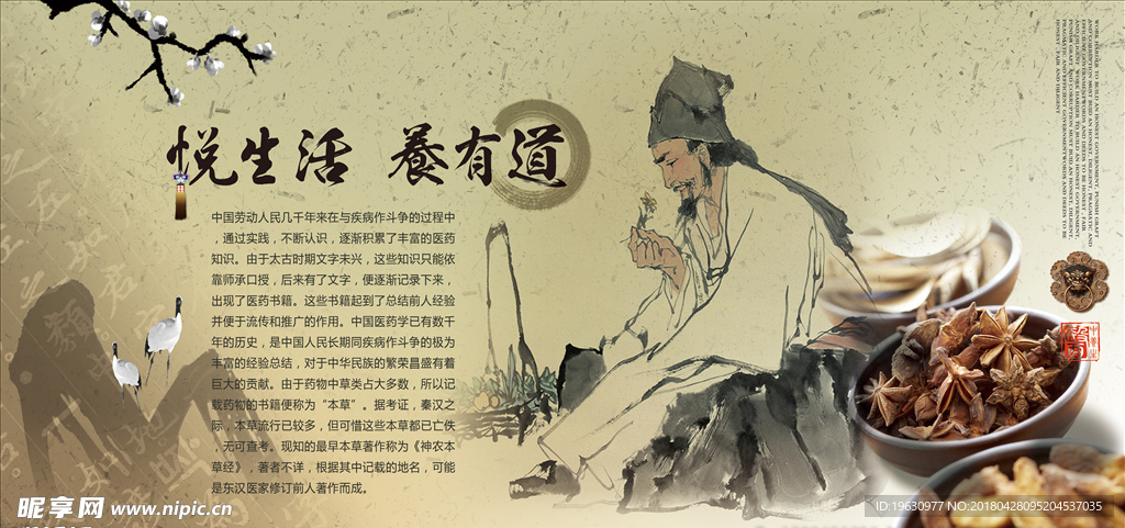 中医展架