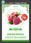 火龙果价格牌