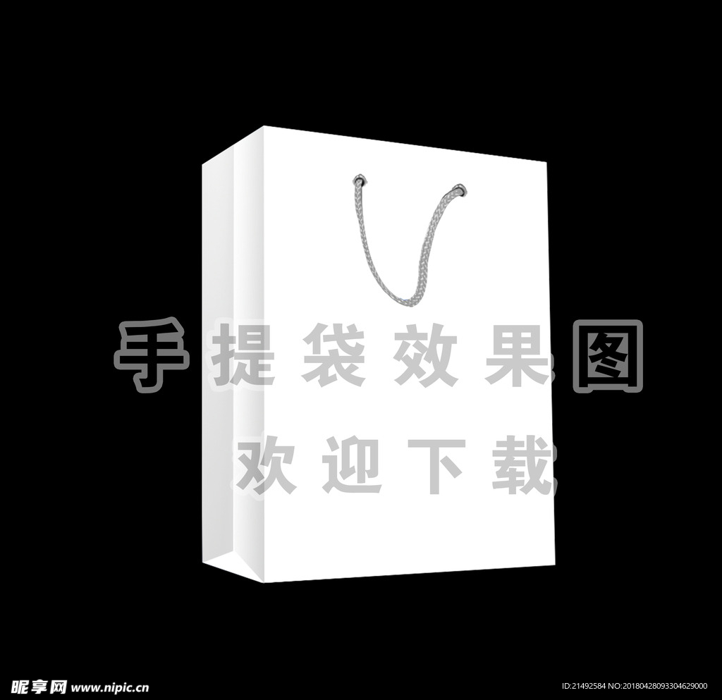 手提袋效果图
