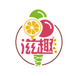 滋趣 水果 logo