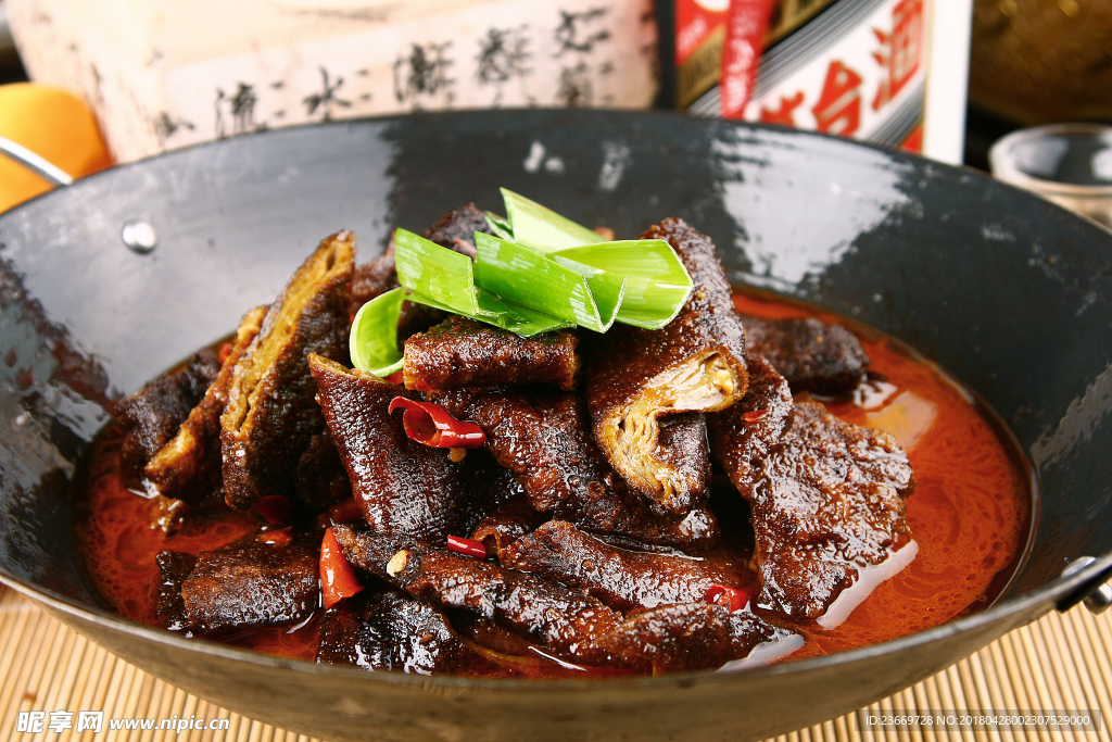 干锅虎皮豆腐