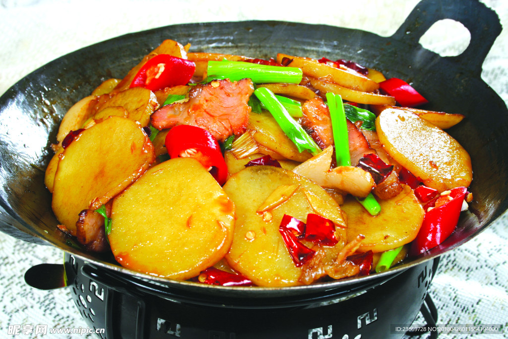 干锅土豆片