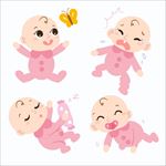 卡通婴儿