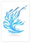 水花图片