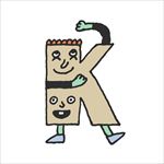 卡通可爱动物字母
