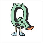 卡通可爱动物字母