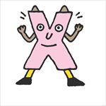 卡通可爱动物字母