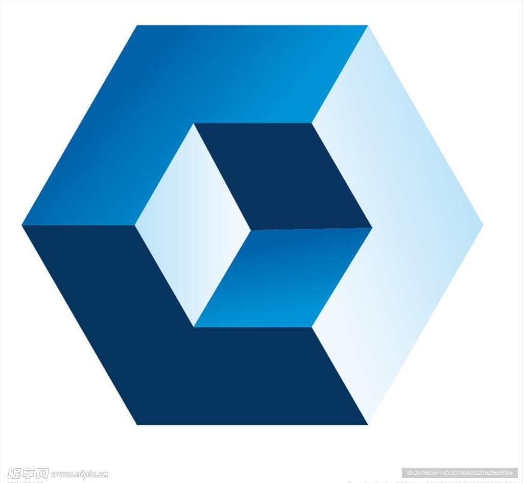 五边形立体LOGO