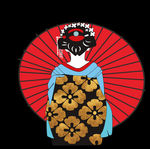 和服背影