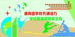操场墙体广告   运动背景墙