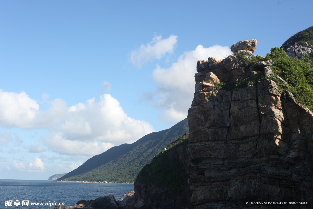 海边悬崖自然风景