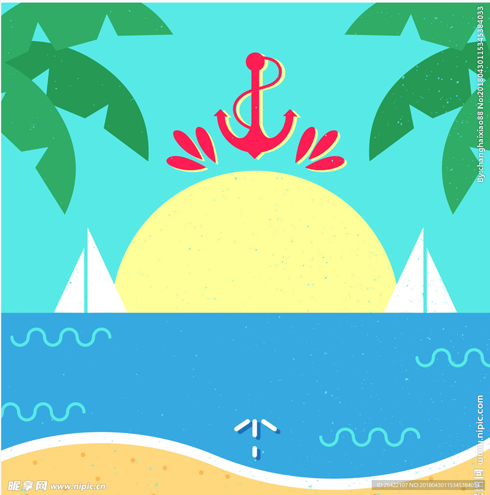 夏季购物图片