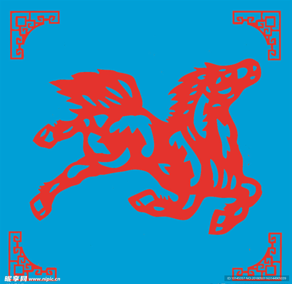 马剪纸