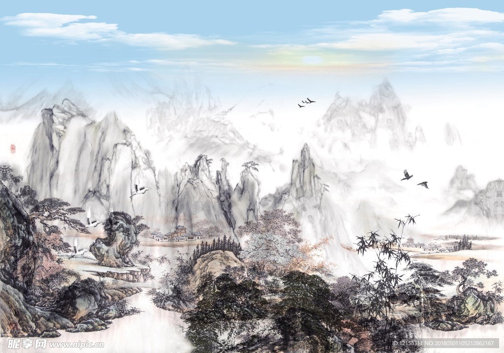 山水情