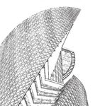 素描高楼大厦