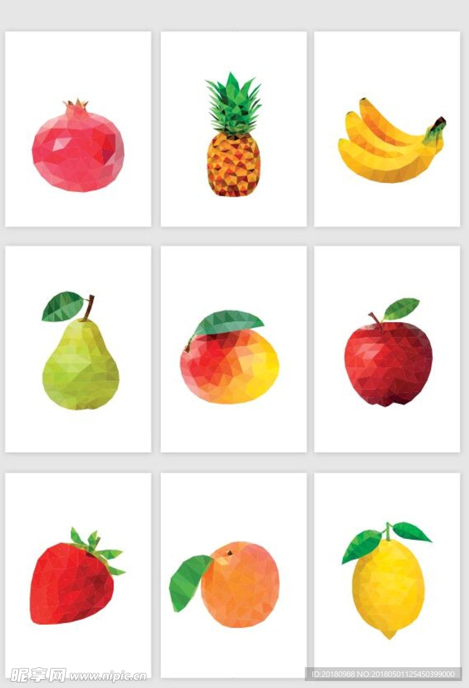 矢量水果
