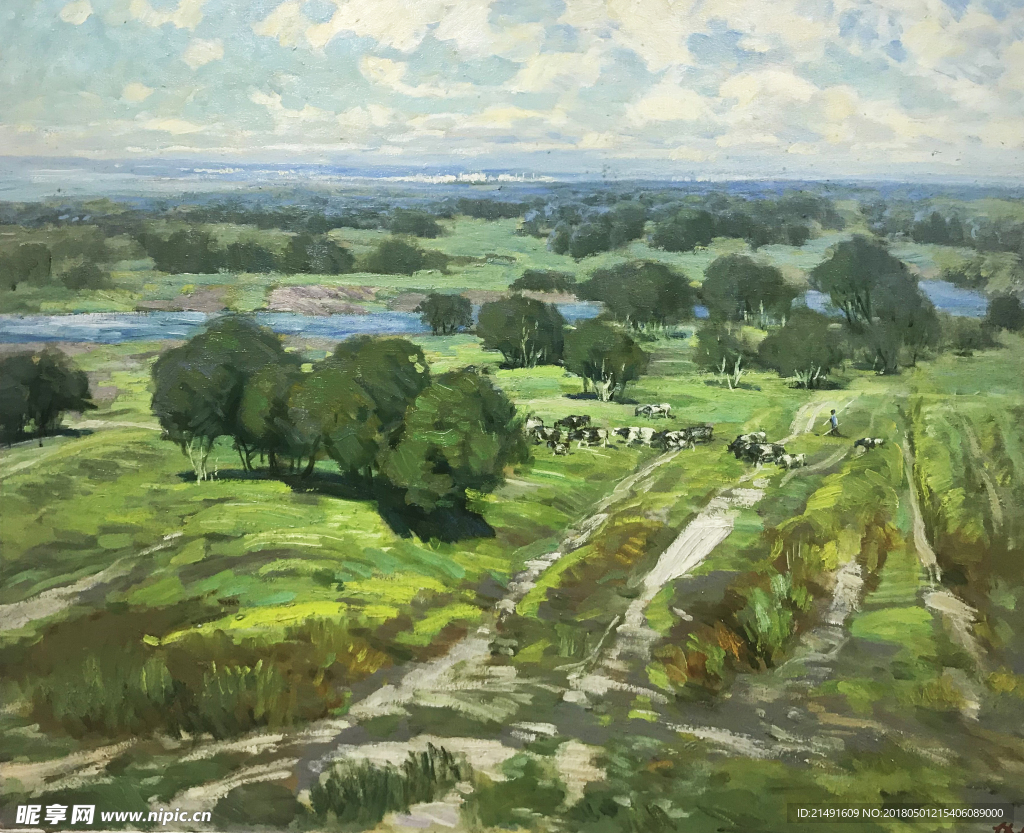 风景油画