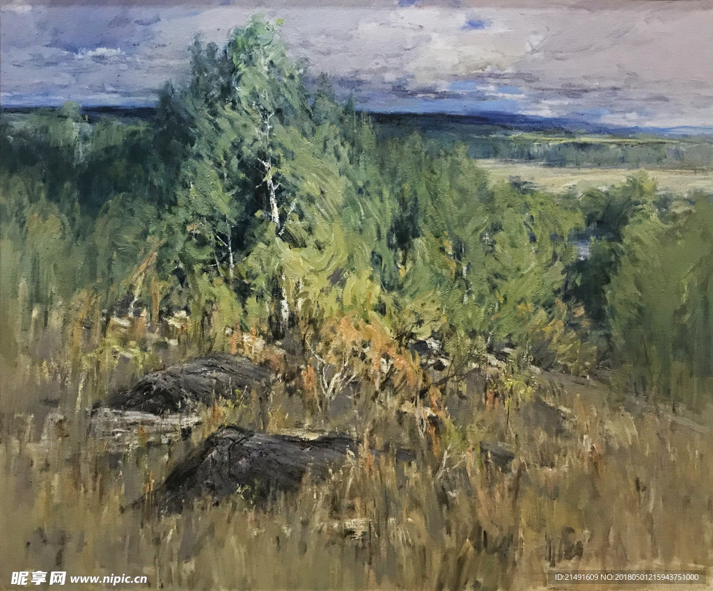 风景油画