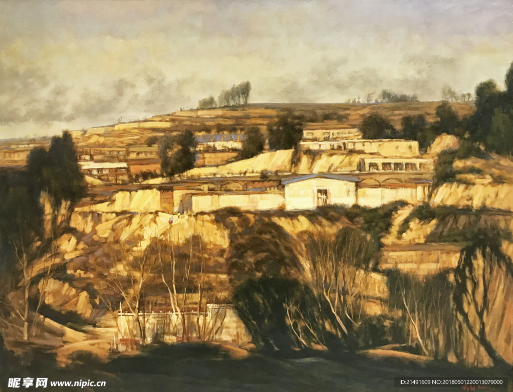 风景油画