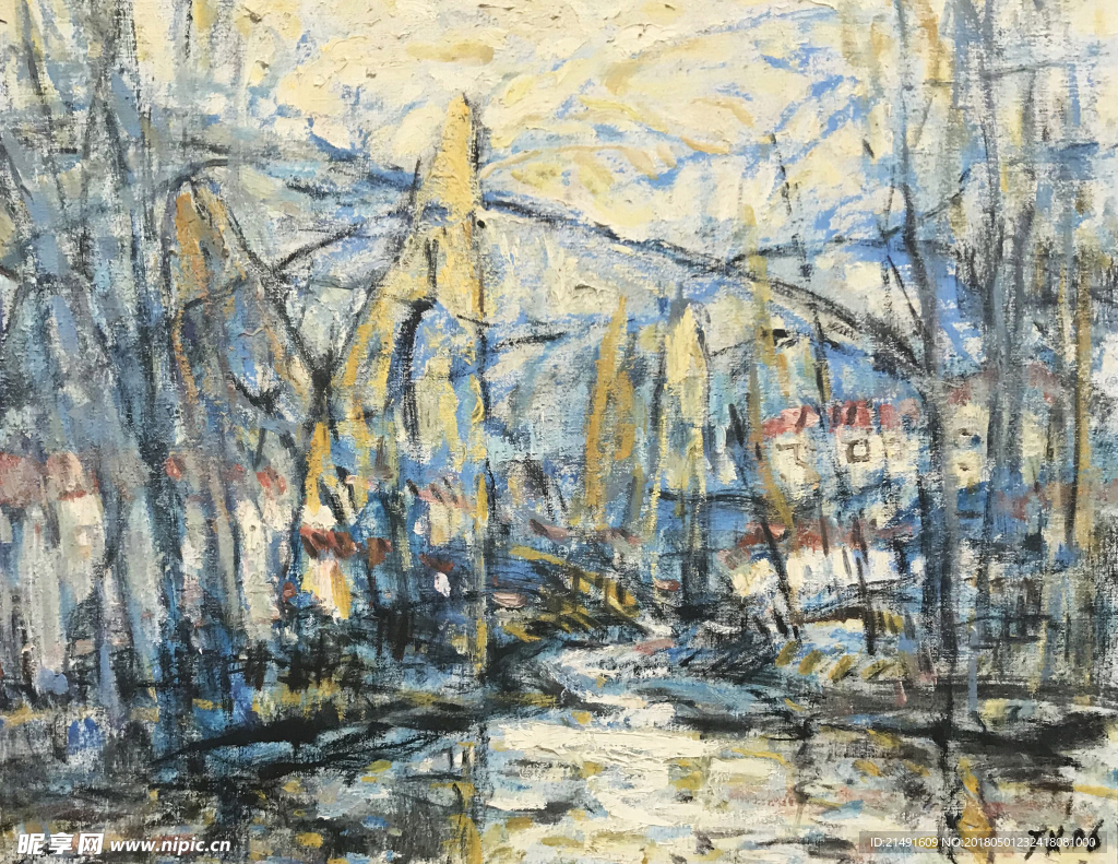 风景油画