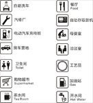 公共区域图标标识