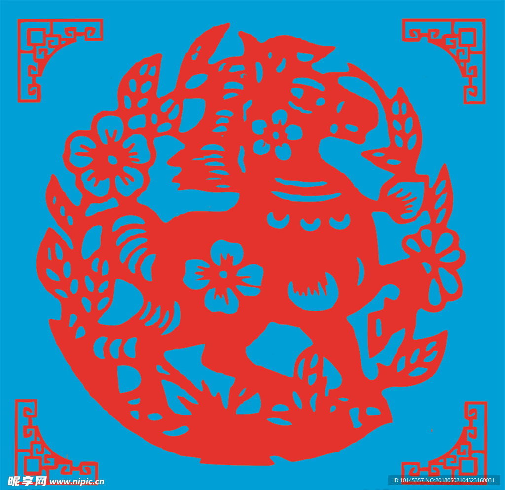马剪纸