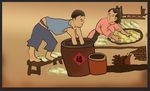 手工酸菜辣白菜韩国泡菜民俗