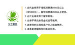 名片反面