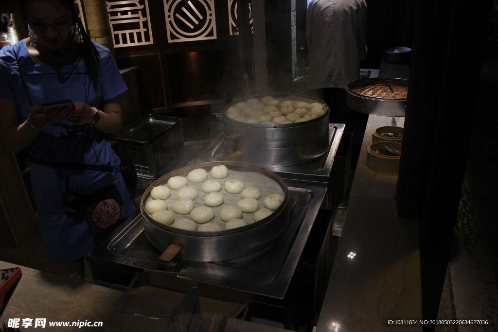 包子 素包子 肉包子 餐饮