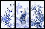 青花瓷无款画