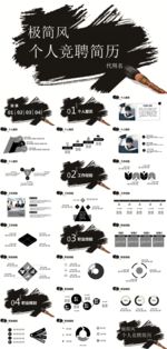 个人述职年终总结工作汇报PPT
