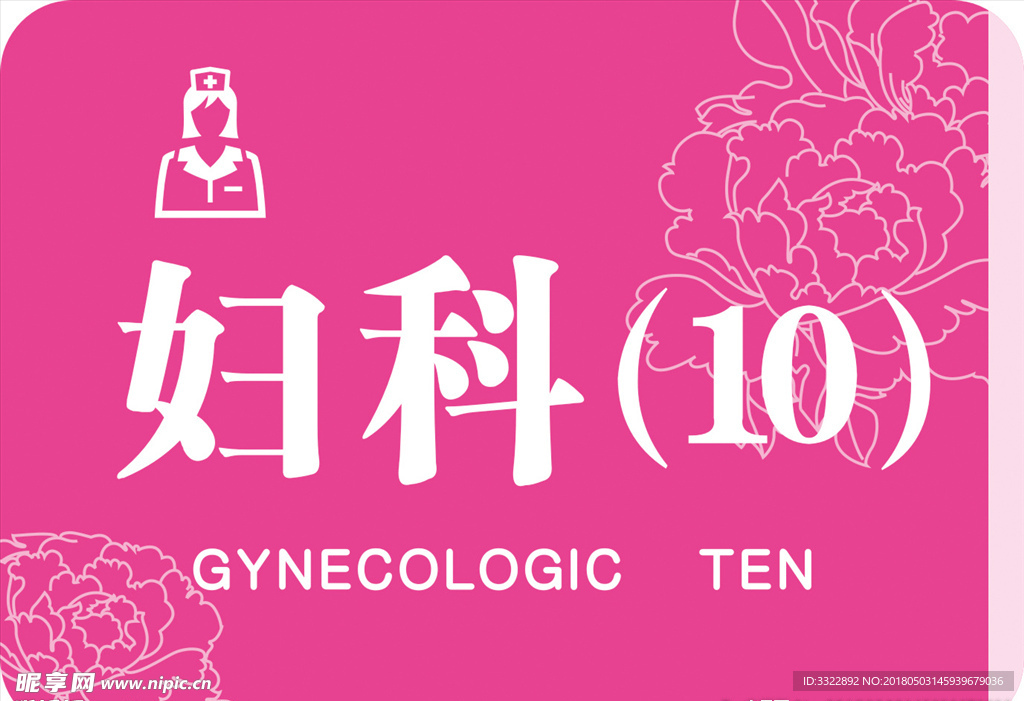 妇科门牌