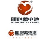 明心蓄电池logo