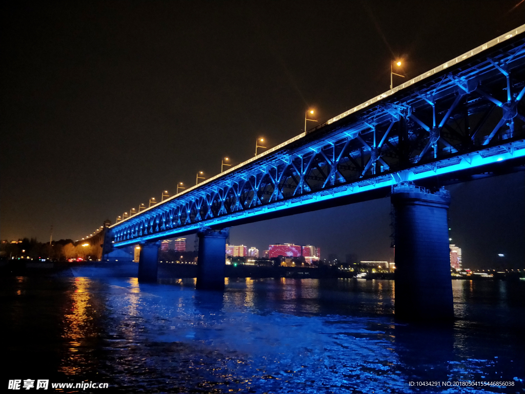 长江大桥夜景