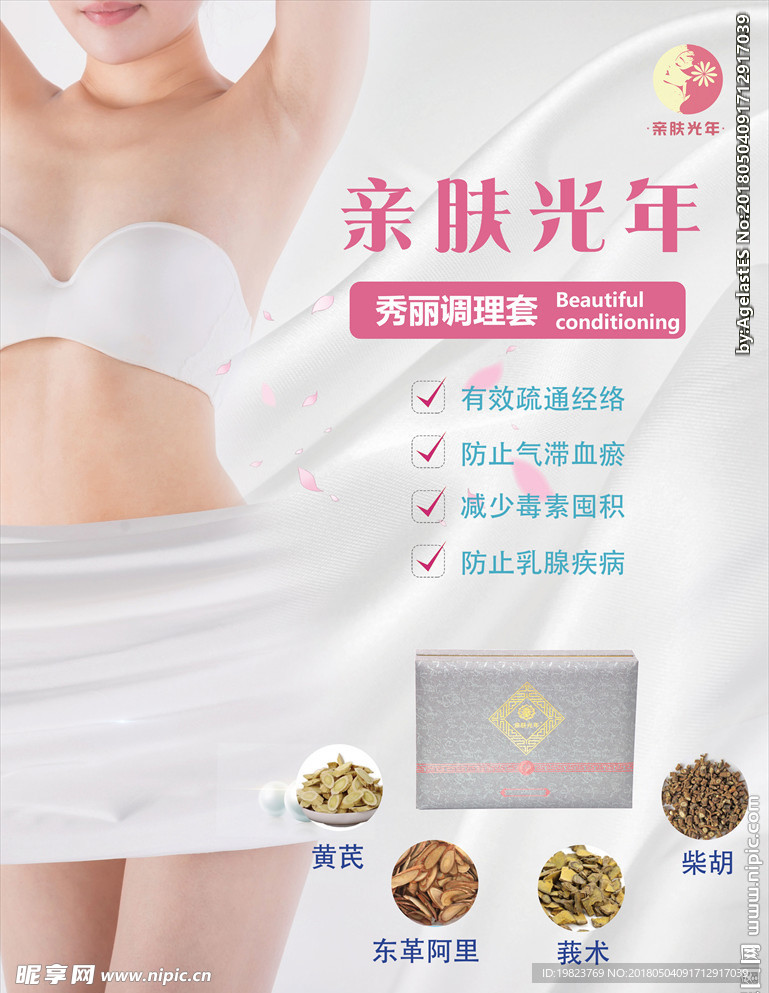 美容院产品宣传海报