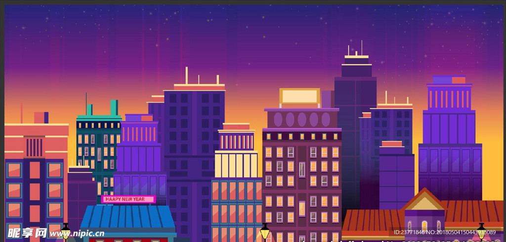 城市夜景