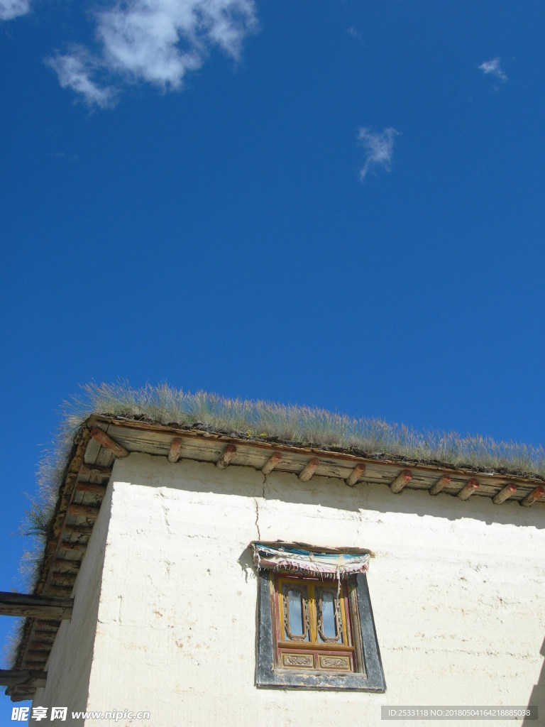 屋顶的天空