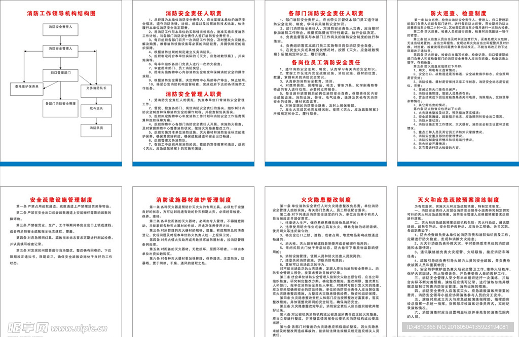 消防工作领导机构图