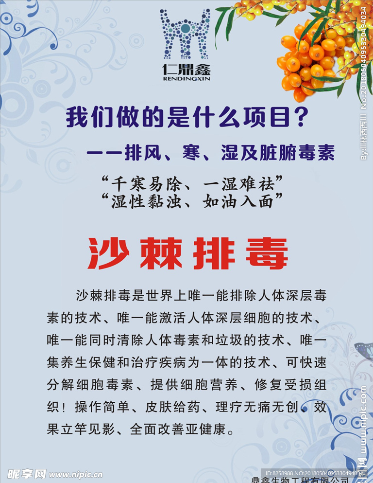仁鼎鑫沙棘排毒