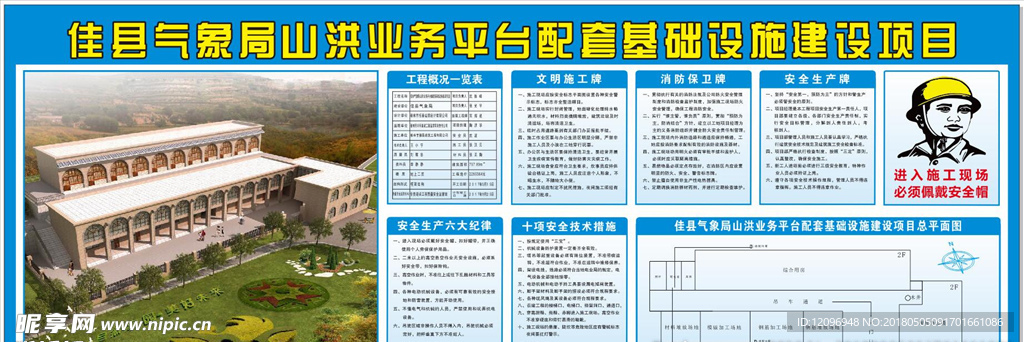 工地展板