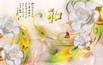 花卉影视墙
