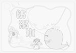 ai插画 简画 手抄报 防溺水