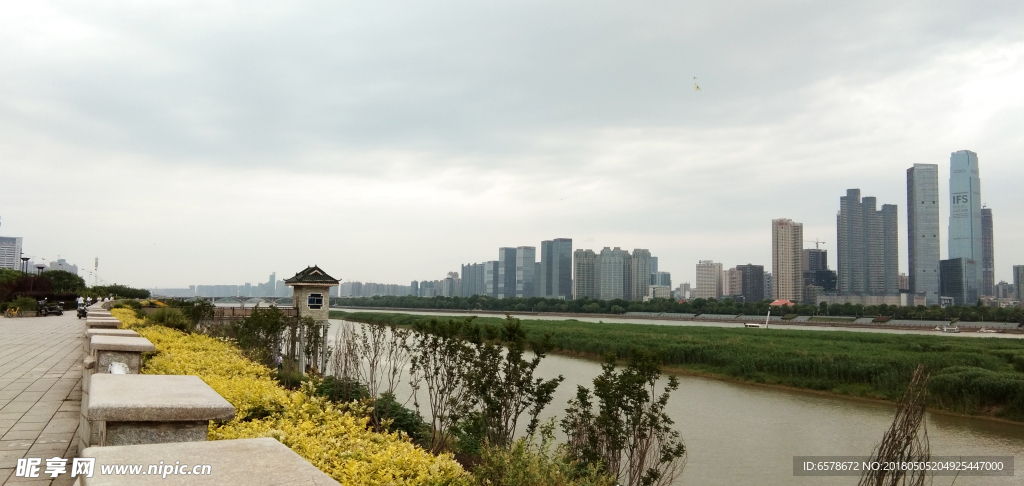 长沙湘江风景