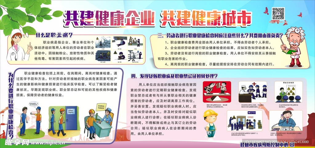 职业病防治宣传板报
