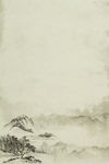 中国墨水山河背景图