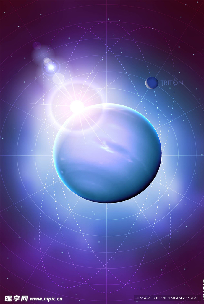 矢量星空图片