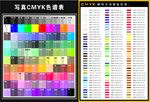 CMYK色谱表
