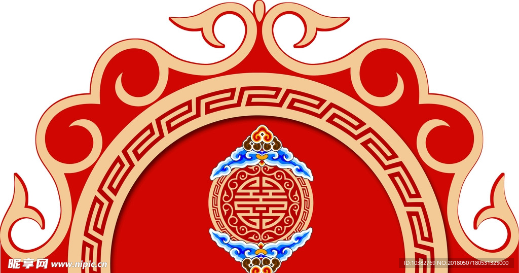 中式大红金色婚礼