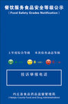 餐厅服务食品安全等级公示